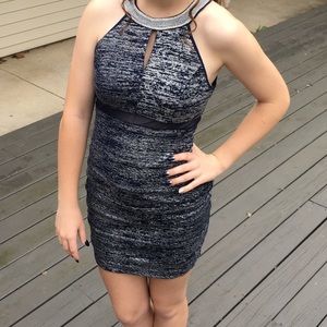 Dark Blue Dress